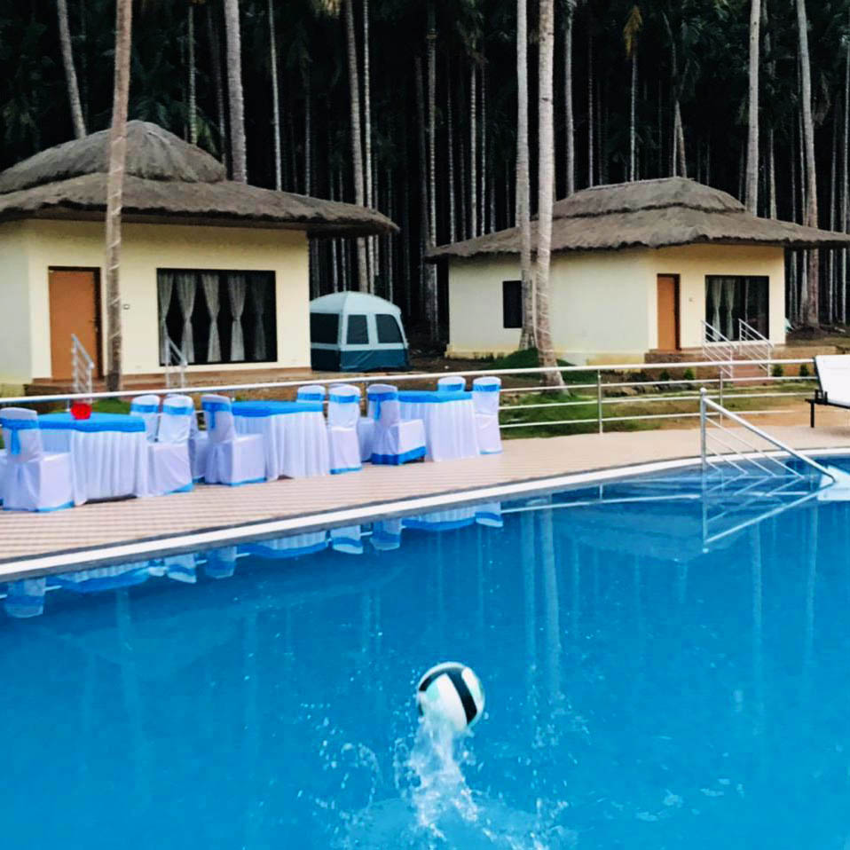 Cascade Pool at Magenta Resort, Dandeli