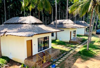 top view of cottages in magenta resort